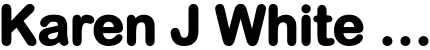 Karen J White - header logo