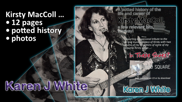 A potted history of te life and career of Kirsty MacColl publication image